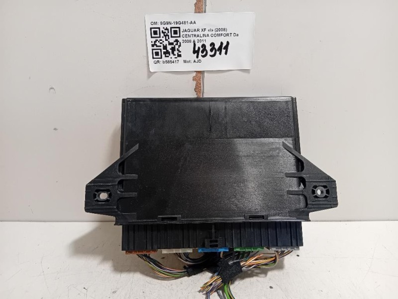 Centralina Comfort 8G9N-19G481-AA Jaguar XF I 2008