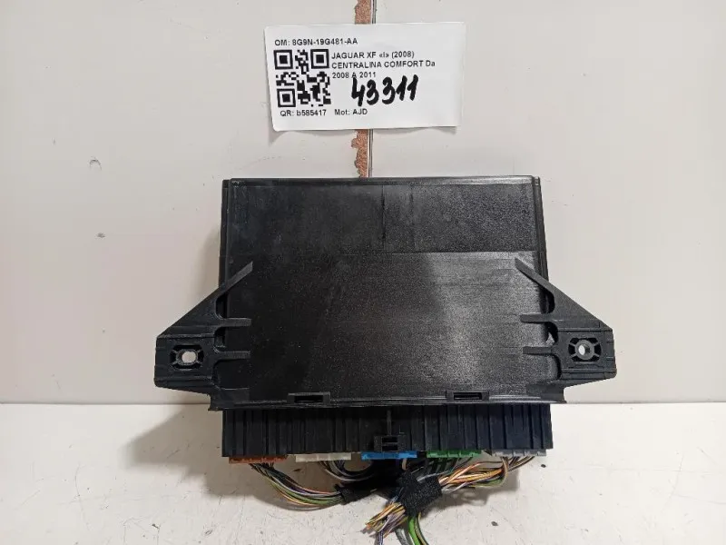 Centralina Comfort 8G9N-19G481-AA Jaguar XF I 2008