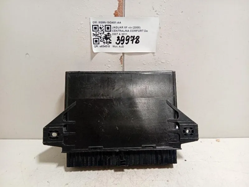 Centralina Comfort 8G9N-19G481-AA Jaguar XF I 2008