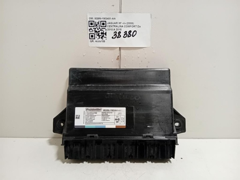 Centralina Comfort 8G9N19G481AA Jaguar XF I 2008