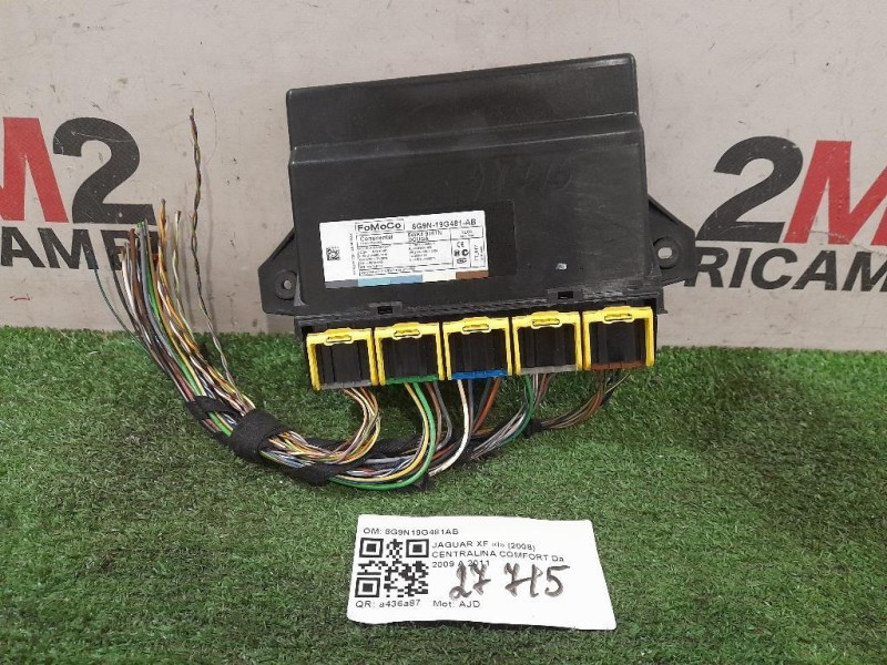 Centralina Comfort 8G9N19G481AB Jaguar XF I 2008