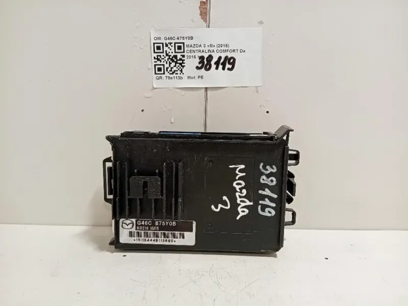 Centralina Comfort G46C-675Y0B Mazda 3 III 2016