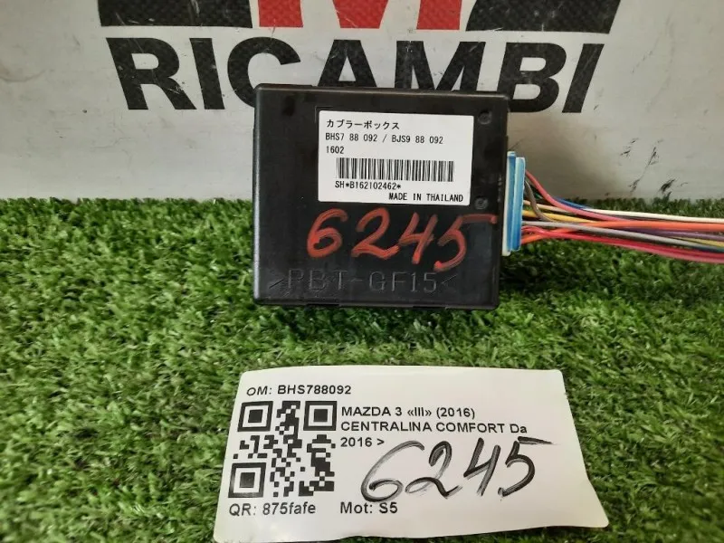 Centralina Comfort BHS788092 Mazda 3 III 2016