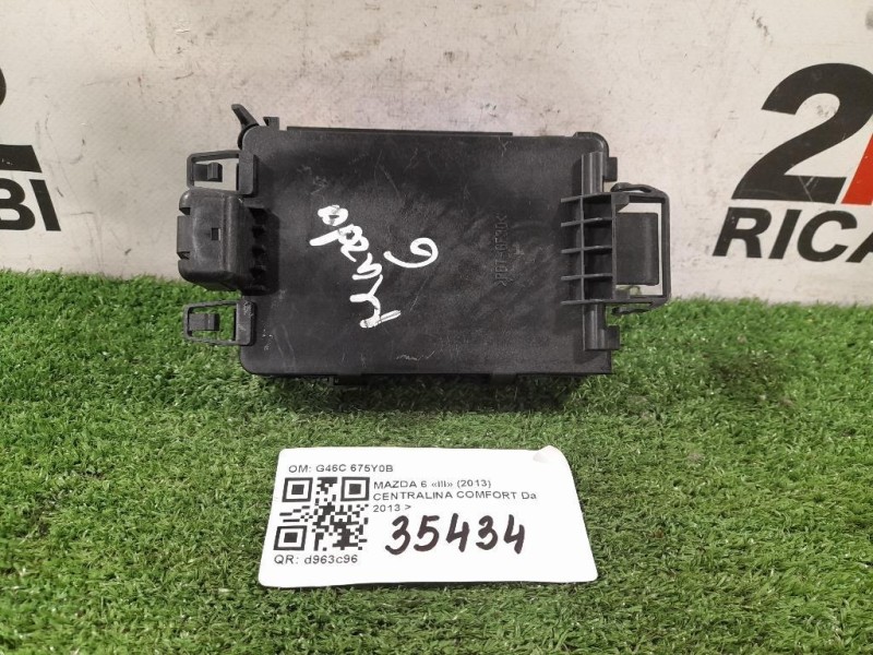 Centralina Comfort G46C 675Y0B Mazda 6 III 2013