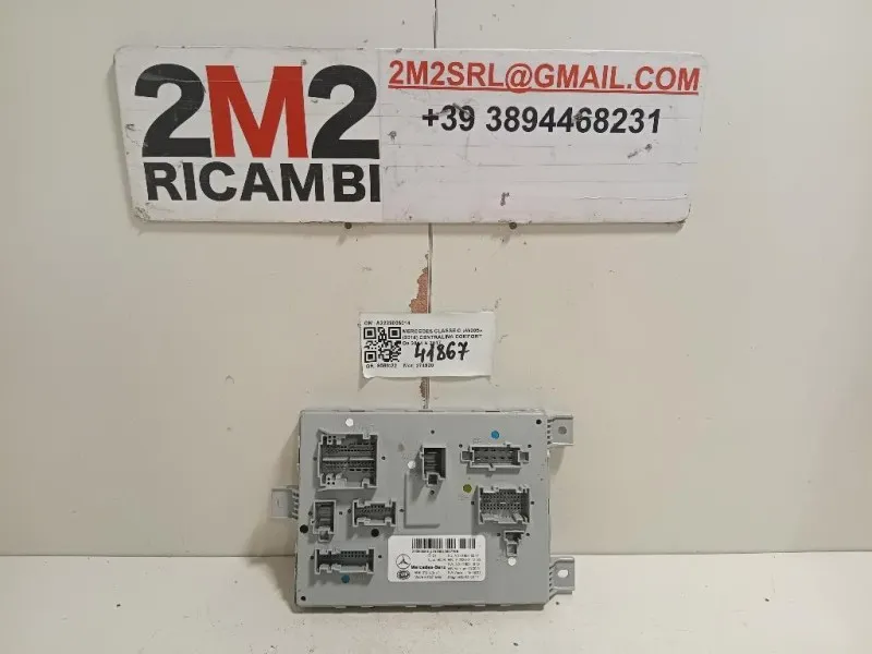 Centralina Comfort A2229006014 Mercedes Classe C W205 2014