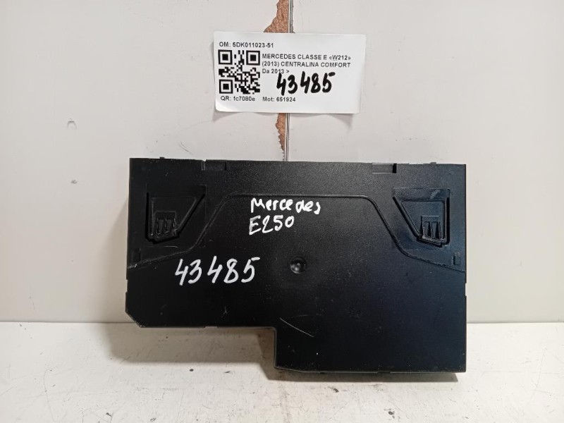 Centralina Comfort 5DK011023-51 Mercedes Classe E W212 2013