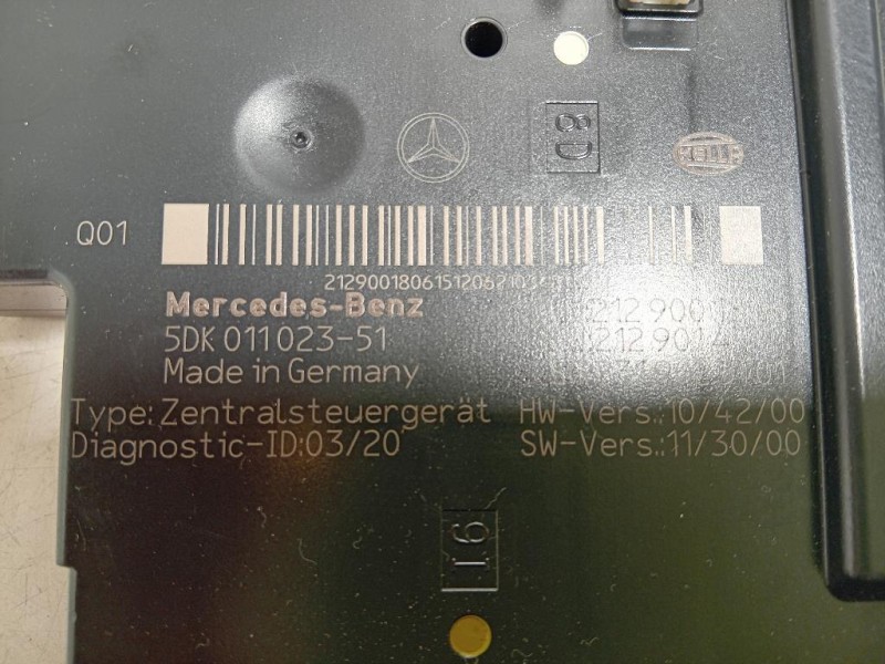 Centralina Comfort 5DK011023-51 Mercedes Classe E W212 2013