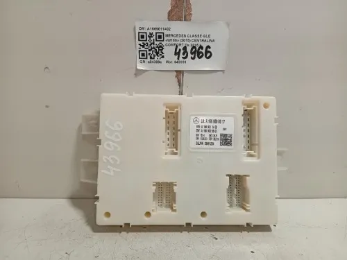 Centralina Comfort A1669011402 Mercedes Classe GLE W166 2015