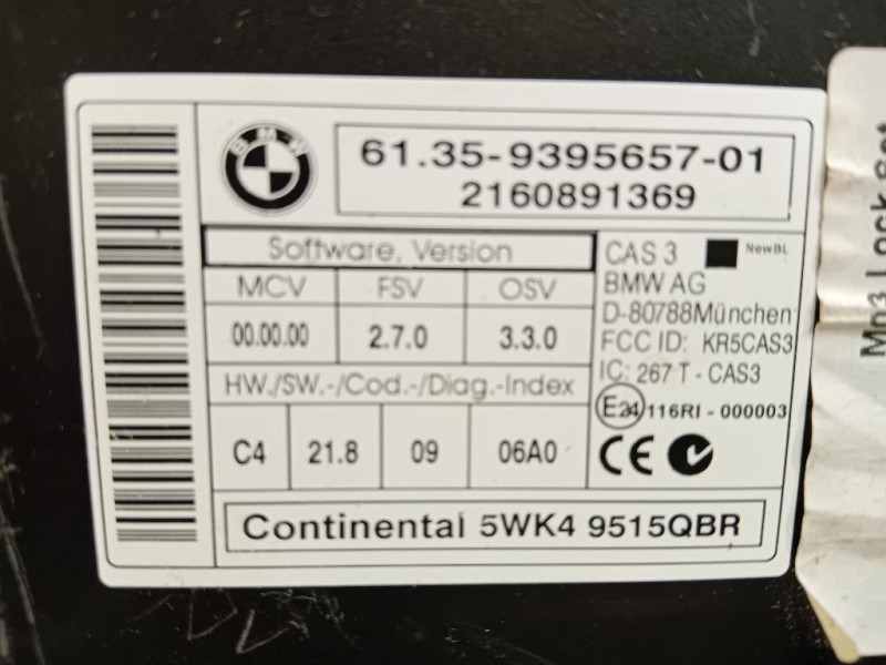 Centralina Comfort 6135-9267609-01 Mini Countryman Cooper F60 2017