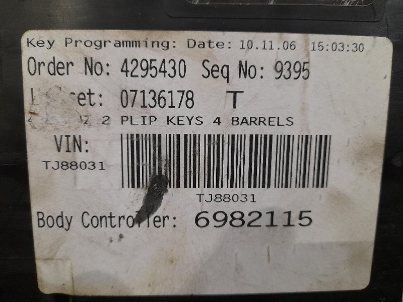 Centralina Comfort 6982115 Mini MINI Cooper R52 Cabrio 2001