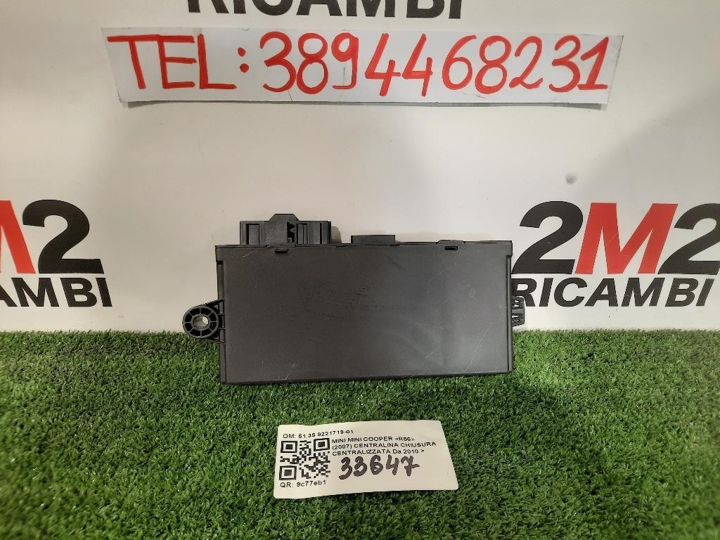 Centralina Comfort 6135922171901 Mini MINI Cooper R56 2007