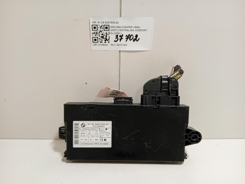 Centralina Comfort 6135-9287535-02 Mini MINI Cooper R56 2007