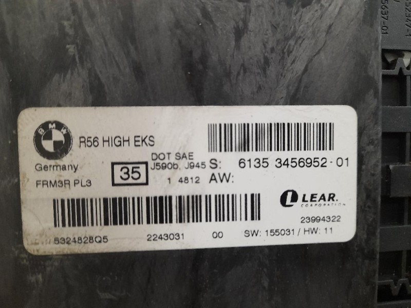 Centralina Comfort 61353456952 Mini MINI Cooper R56 2007