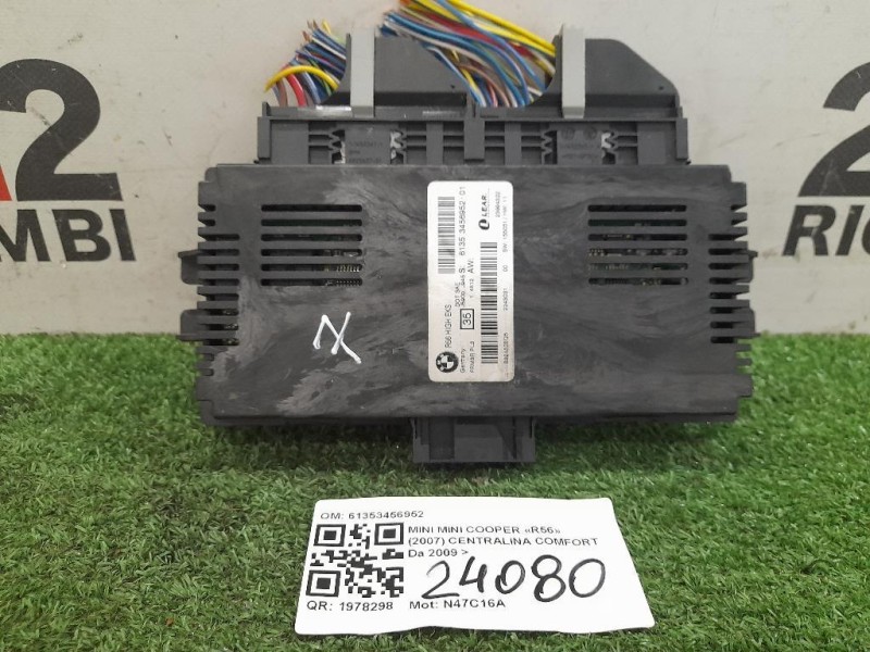 Centralina Comfort 61353456952 Mini MINI Cooper R56 2007