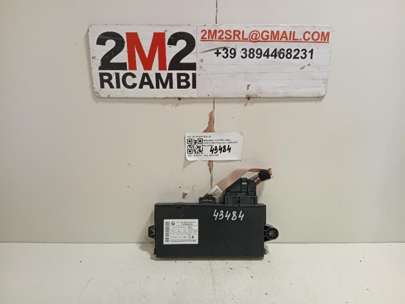 Centralina Comfort 6135-9287535-02 Mini MINI Cooper R56 2007