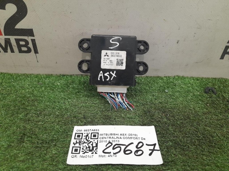 Centralina Comfort 8637A633 Mitsubishi ASX I 2010