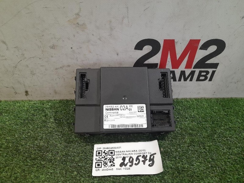 Centralina Comfort 284B24X02A01 Nissan Navara 2010