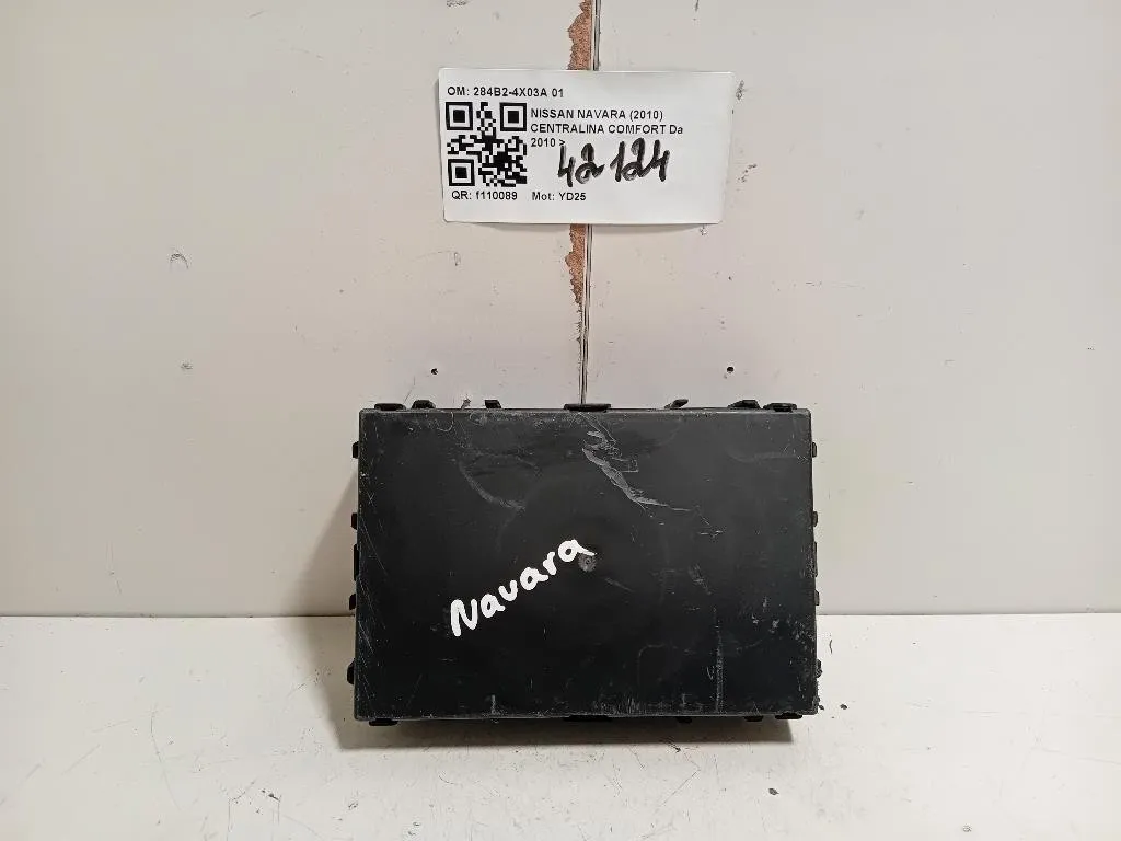 Centralina Comfort 284B2-4X03A 01 BODY COMPUTER Nissan Navara 2010