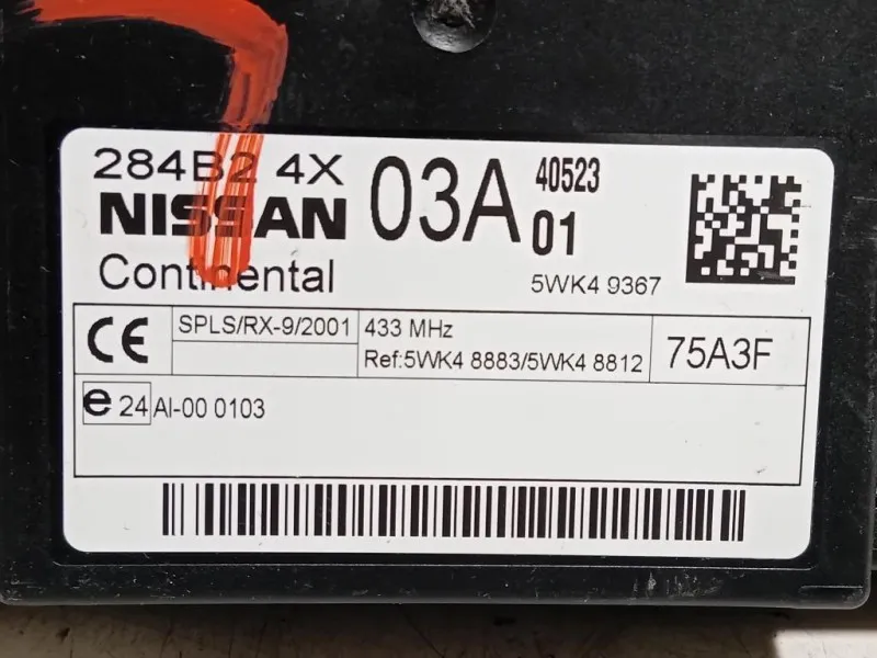 Centralina Comfort 284B2-4X03A 01 BODY COMPUTER Nissan Navara 2010