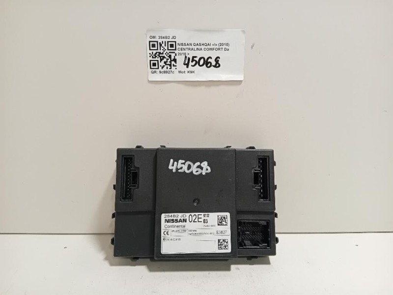 Centralina Comfort 284B2 JD Nissan Qashqai I 2010