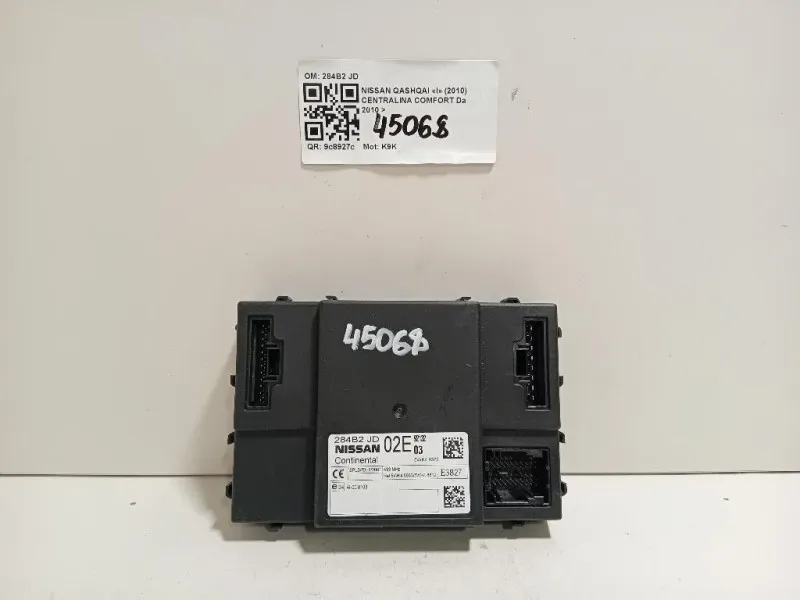 Centralina Comfort 284B2 JD Nissan Qashqai I 2010