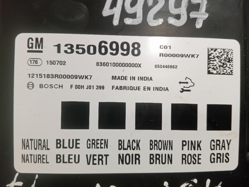 Centralina Comfort 13506998 Opel Astra K 2016