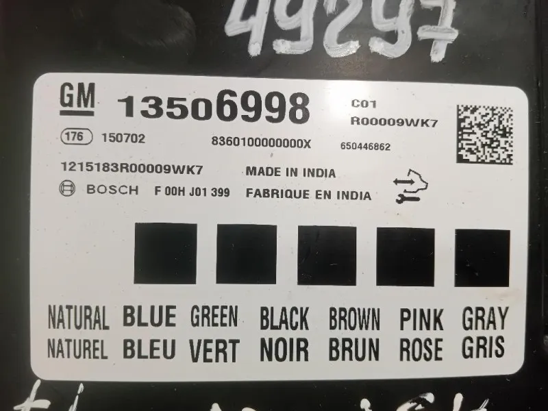 Centralina Comfort 13506998 Opel Astra K 2016