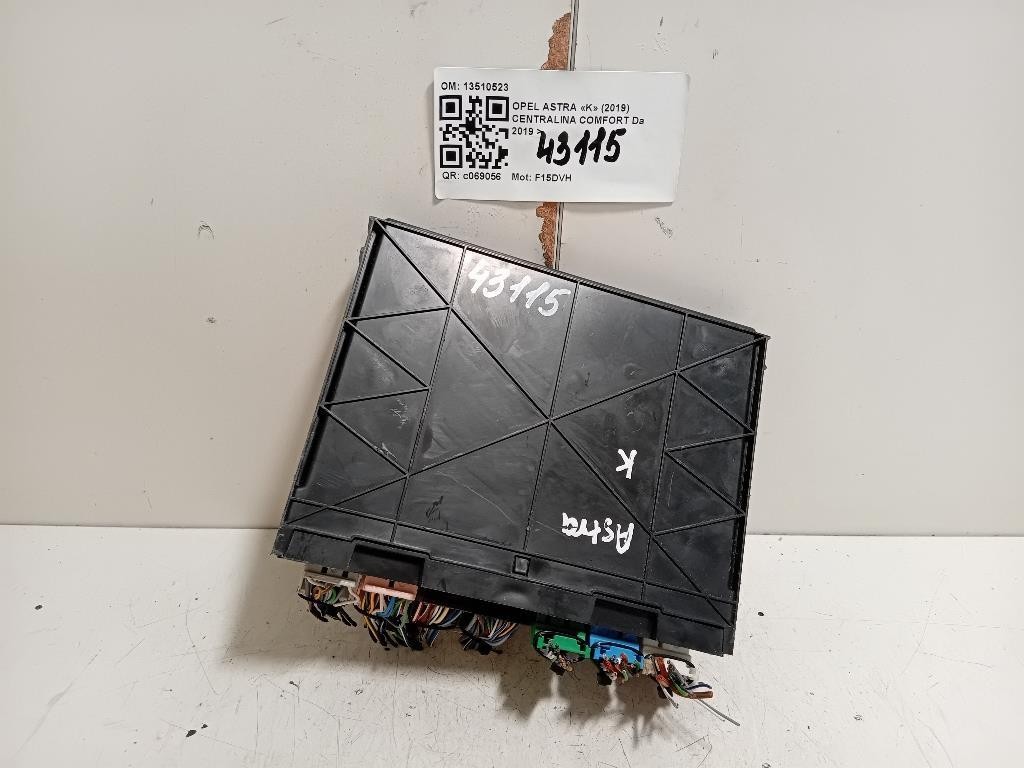 Centralina Comfort 13510523 Opel Astra K 2019