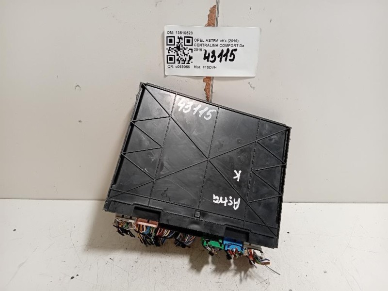 Centralina Comfort 13510523 Opel Astra K 2019