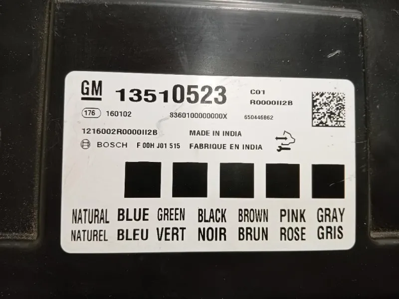 Centralina Comfort 13510523 Opel Astra K 2019