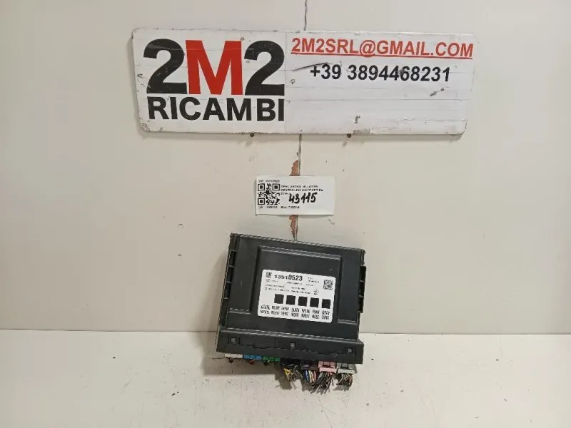 Centralina Comfort 13510523 Opel Astra K 2019