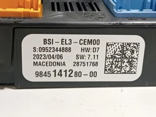 Centralina Comfort 9845141280 Opel Corsa F 2019