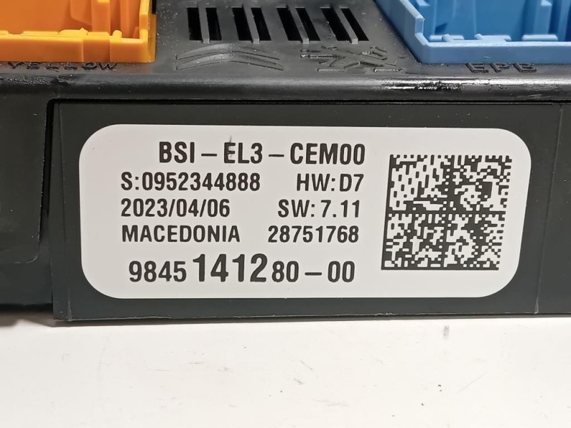 Centralina Comfort 9845141280 Opel Corsa F 2019