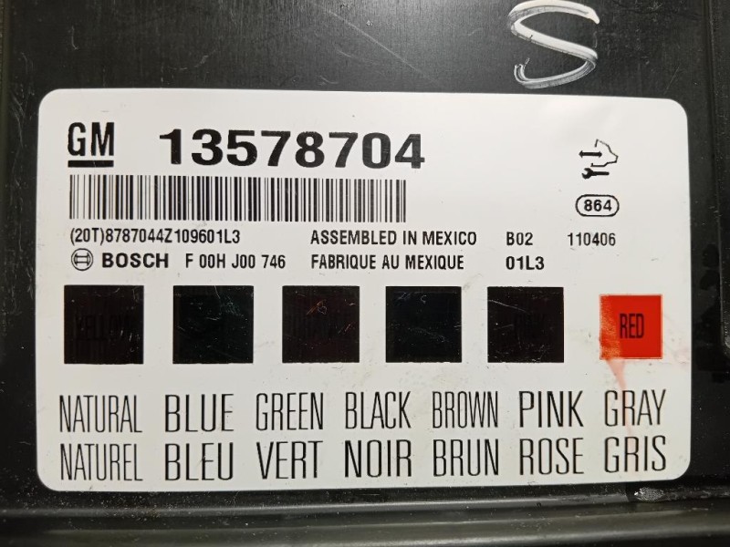 Centralina Comfort 13578704 Opel Insignia A 2009