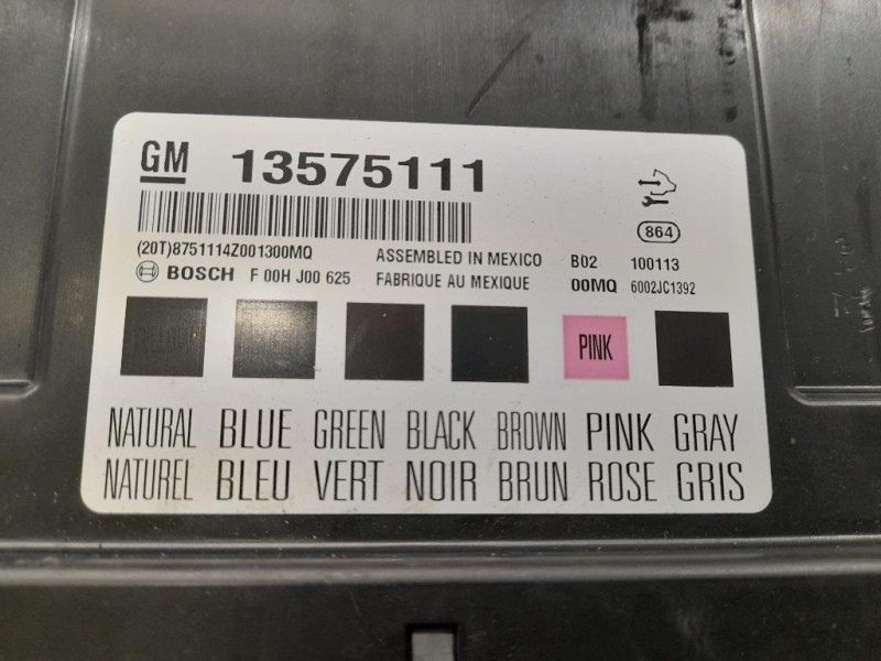 Centralina Comfort 13575111 Opel Insignia A SW 2009