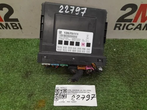Centralina Comfort 13575111 Opel Insignia A SW 2009