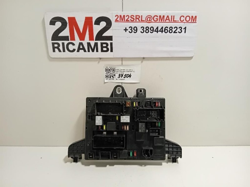 Centralina Comfort 365927271 Opel Zafira C 2012