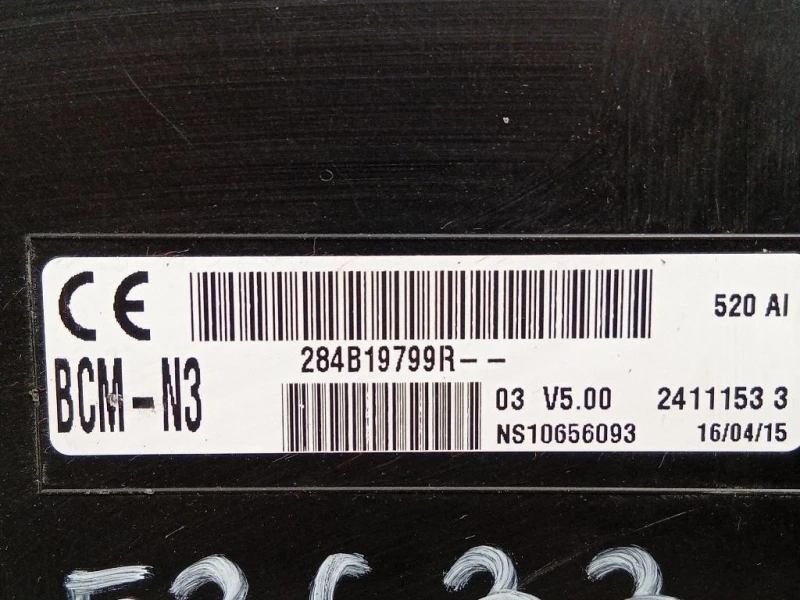 Centralina Comfort 284B19799R Renault Master IV 2014