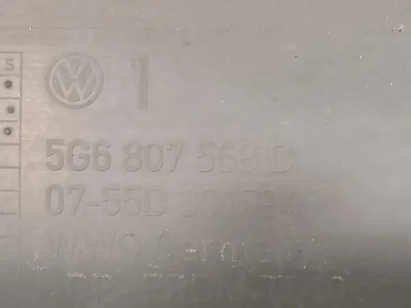 Paraurti POST 5G6807568D Volkswagen GOLF VII 2013