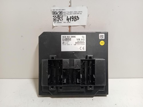 Centralina Comfort 6C0 937 089 C Seat Toledo KG3 2013