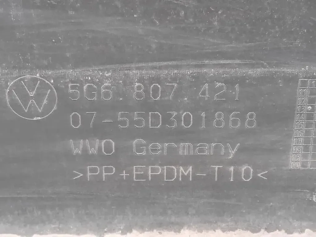 Paraurti POST 5G6807421 Volkswagen GOLF VII 2013