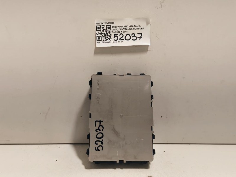 Centralina Comfort 36770-76K20 Suzuki Grand Vitara II 2005