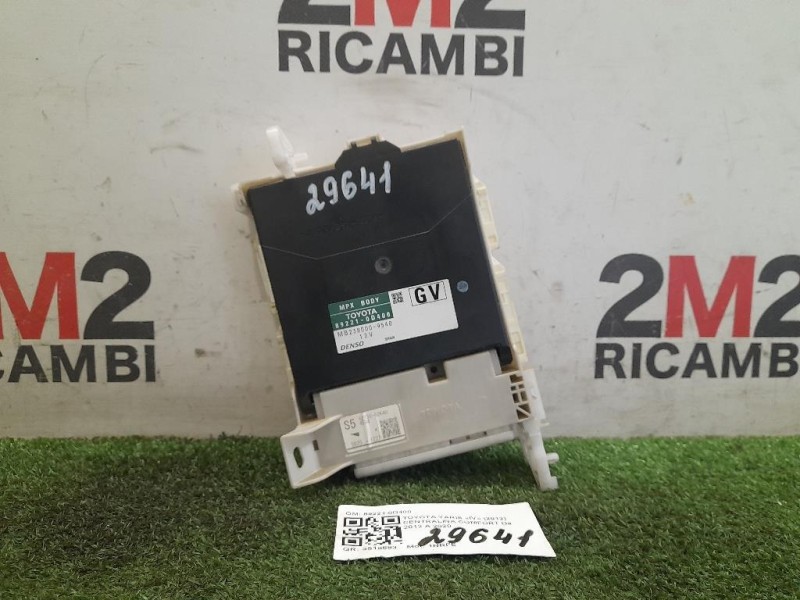 Centralina Comfort 89221-0D400 Toyota Yaris IV 2012