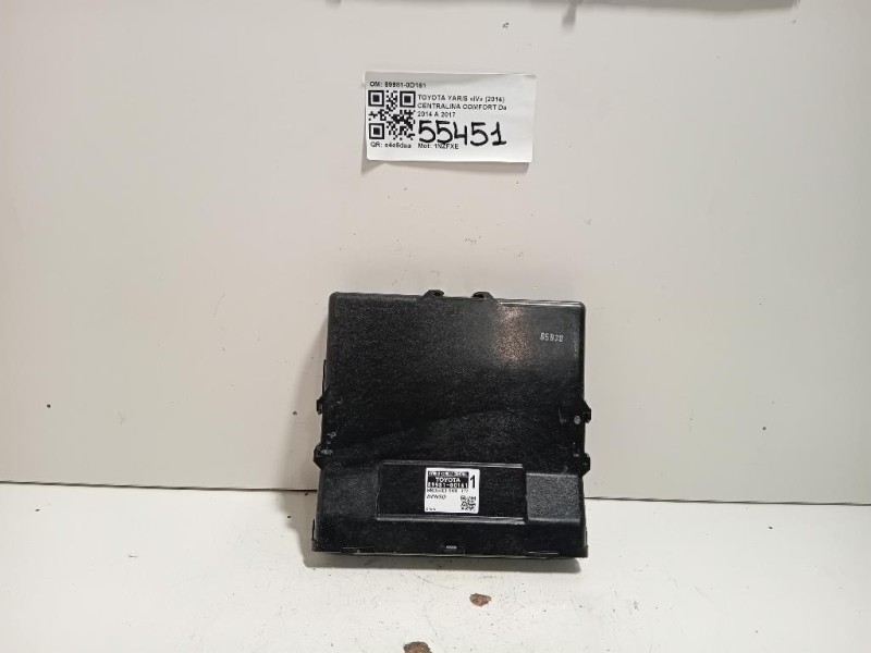 Centralina Comfort 89981-0D161 Toyota Yaris IV 2014
