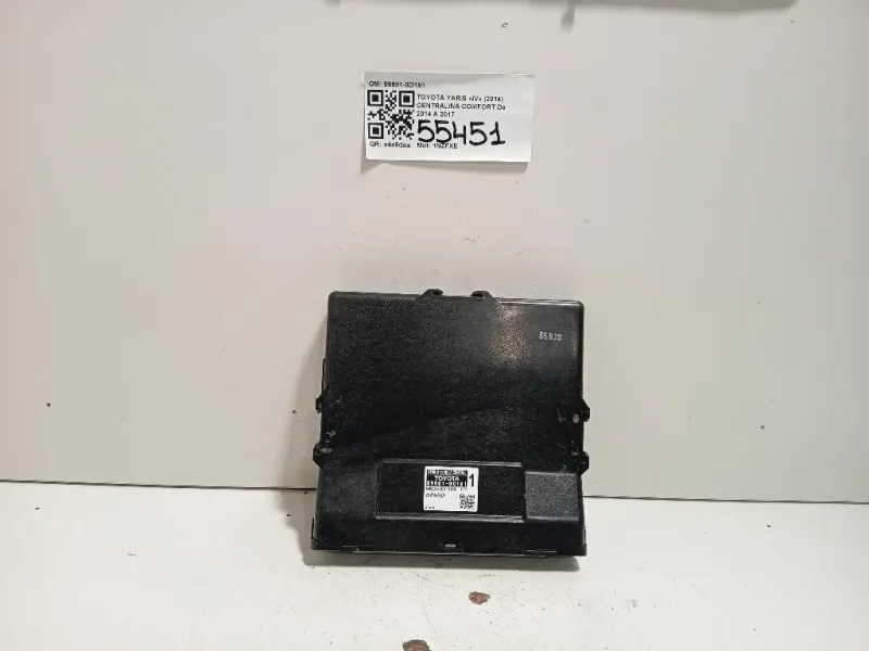 Centralina Comfort 89981-0D161 Toyota Yaris IV 2014