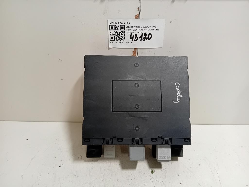 Centralina Comfort 3C8 937 049 C Volkswagen Caddy IV 2011