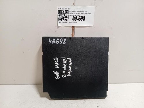 Centralina Comfort 1K0937086 Volkswagen GOLF VI 2009