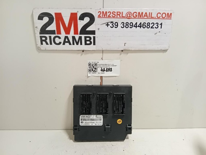 Centralina Comfort 1K0937086 Volkswagen GOLF VI 2009
