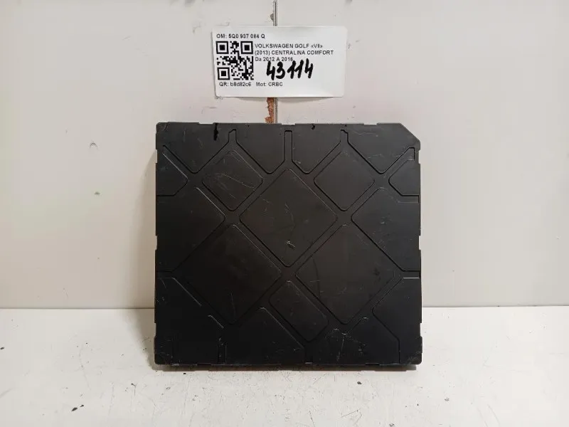 Centralina Comfort 5Q0937084Q Volkswagen GOLF VII 2013