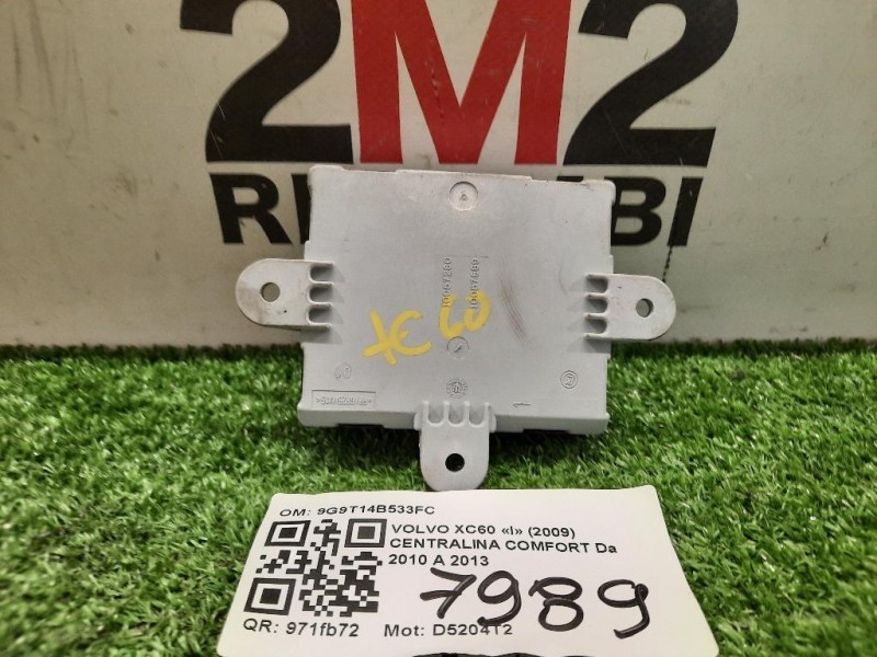 Centralina Comfort 9G9T14B533FC Volvo XC60 I 2009